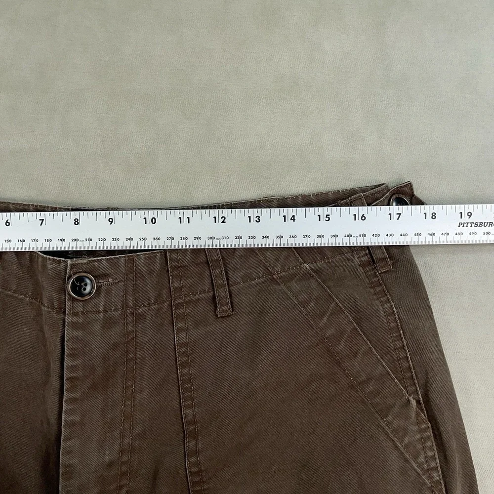 Blacksmith Sowing Field Pants Brown Mens 34 Work Utility Cotton Carpenter Chore
